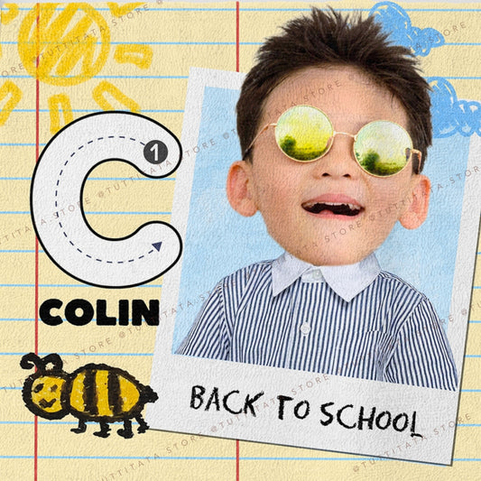 個人化頭像毛巾仔- 恐龍款🦖 Set C