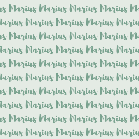 個人化客製純名字毛巾仔- 男仔款