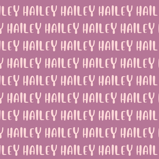 個人化客製純名字毛巾仔- 女仔款