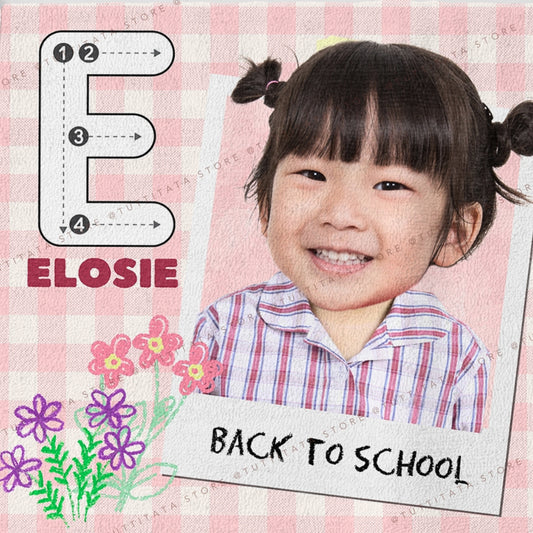 【2024新款】個人化頭像毛巾仔- 美人魚款🧜🏻♀ Set B