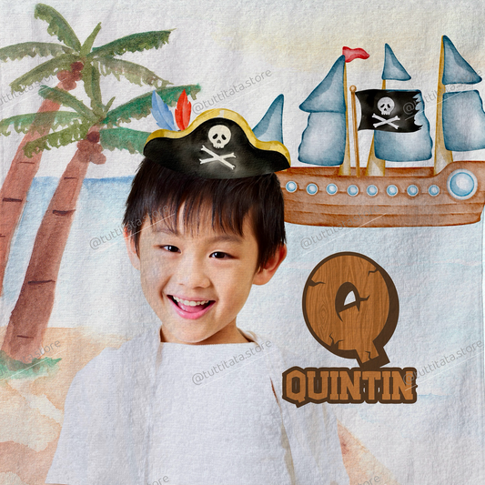 【2025新款】個人化頭像毛巾仔- 海盗款 Set B