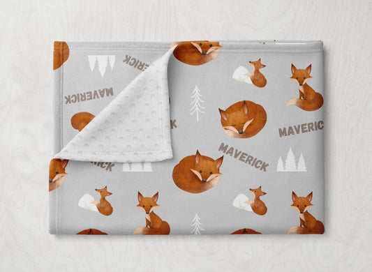 客製化名字被被- 狐狸款