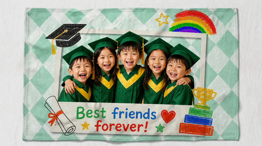 🎓 Graduation Gift - Personalized Blanket 🎓