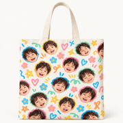 Personalised Portrait Tote Bag