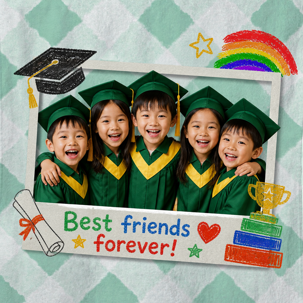 Personalized graduation towel