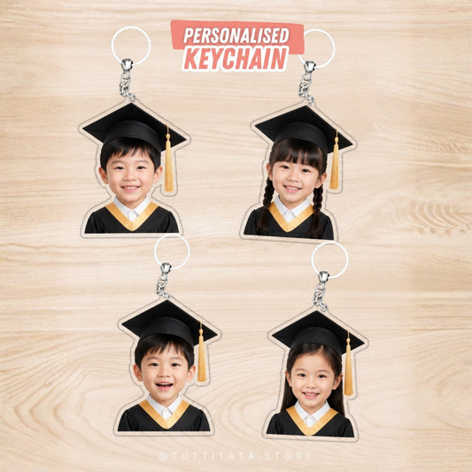 Graduation gift - Personalized keychain