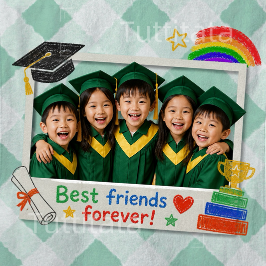 Personalized graduation towel