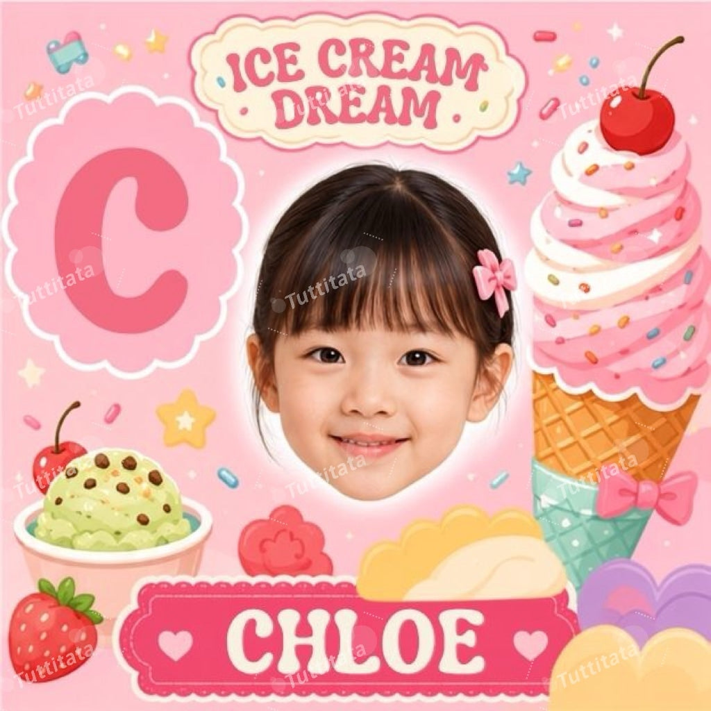 【2026 New】Ice cream dream square towel
