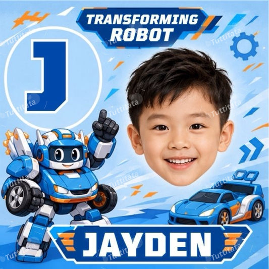【2026 New】Transforming robot square towel