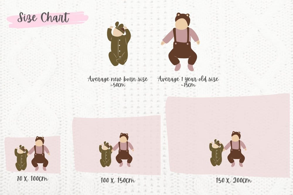 Personalized single-sided minky blanket